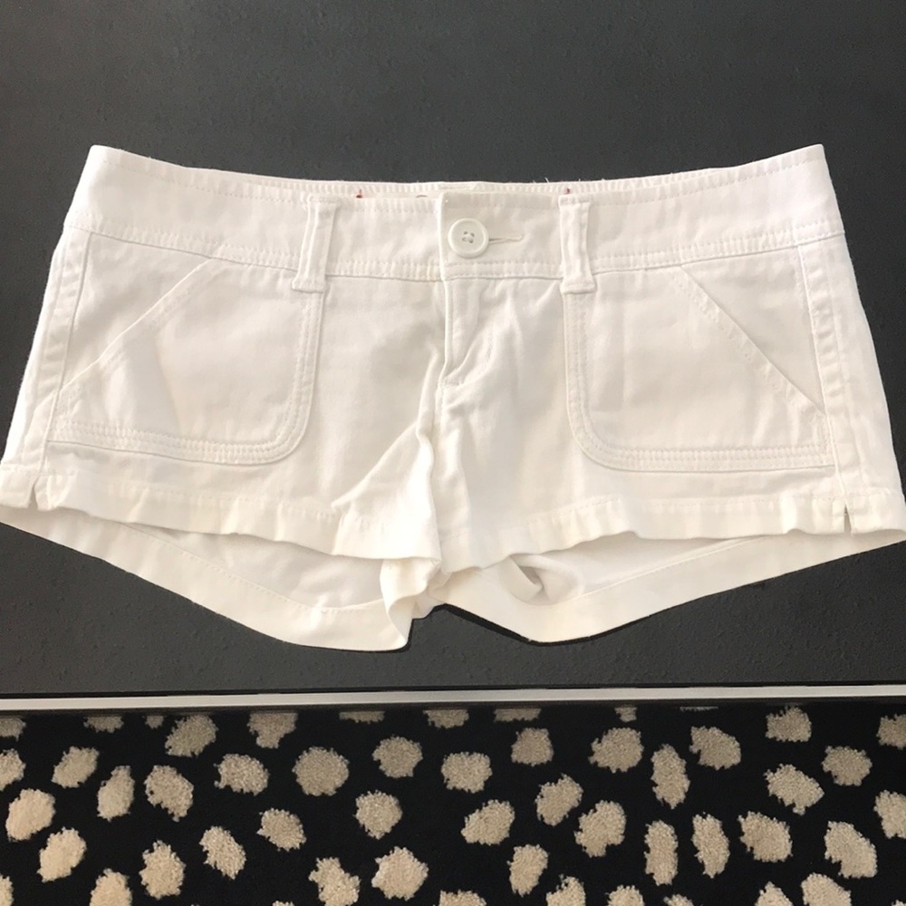 Hollister shorts JR Womens Size 0 in White
